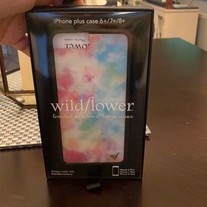 Wildflower iPhone plus case 6+ 7+ or 8+